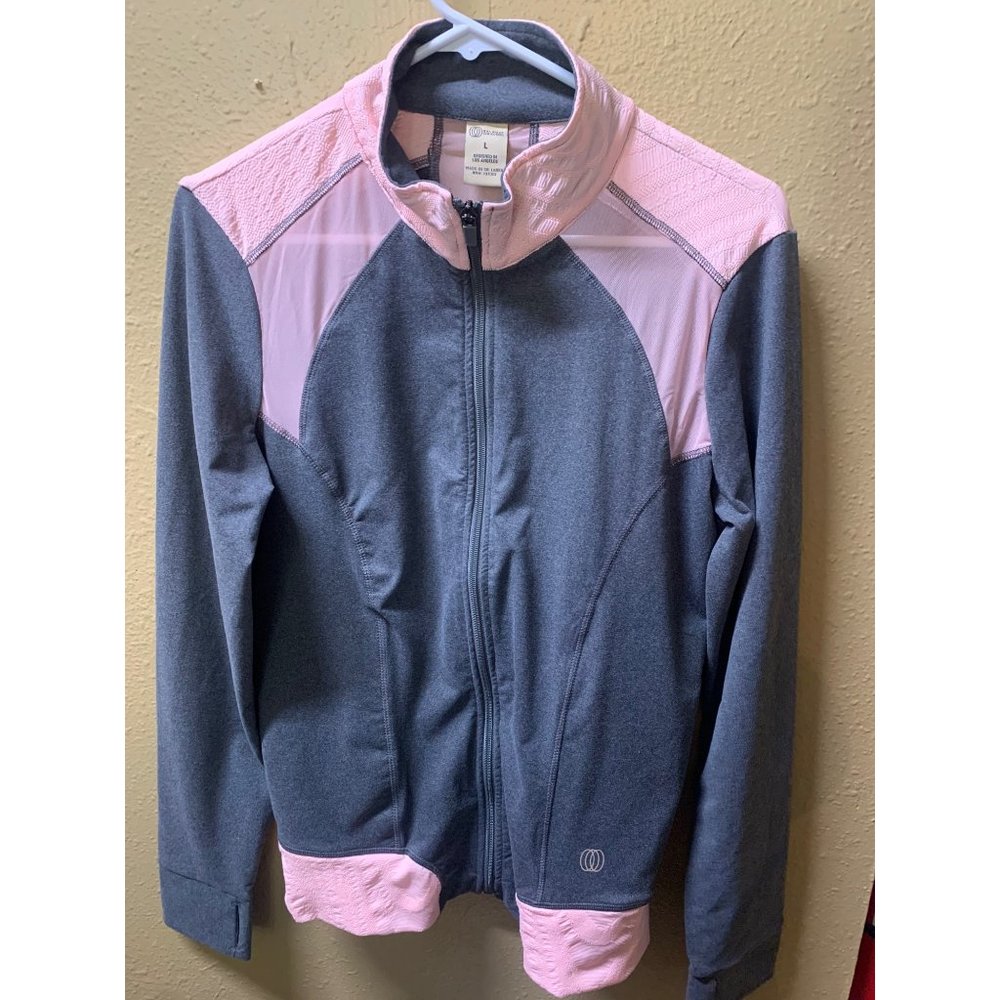 Balance collection athletic breathable zip up